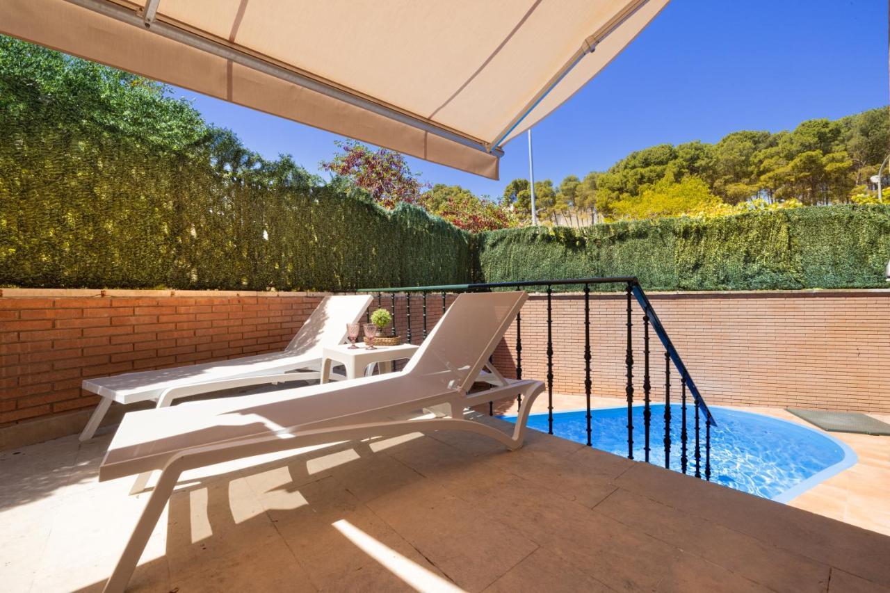 Vila Casa Con Piscina En El Centro Tudela Exteriér fotografie
